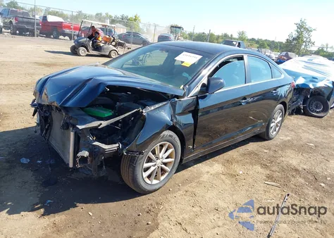 2018 Hyundai Sonata Se z USA, uszkodzony, nr VIN 5NPE24AF4JH688096